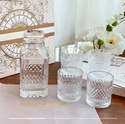Four Glasses with Jug set - Dior Cups | Aleppo Gift UAE